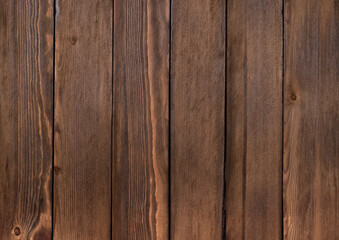 Naklejka premium painted wooden boards. brown wood textured background