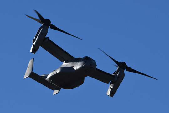 アメリカ海兵隊のティルトローター機