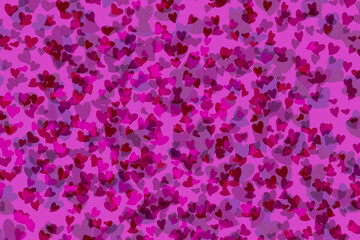 violet heart shapes pink heart magenta valentines day holiday decoration background overlay