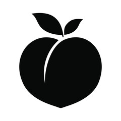 peach flat icon