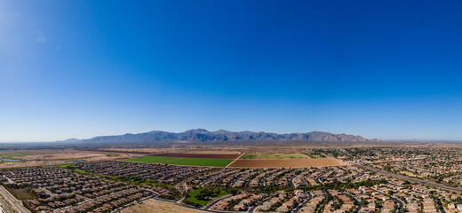 Arizona Mountains White tanks 