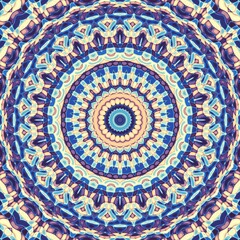 Obraz premium Abstract Mandala pattern. Round ornament.