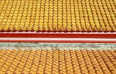close up roof temple pattern texture