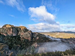 landscape with clouds