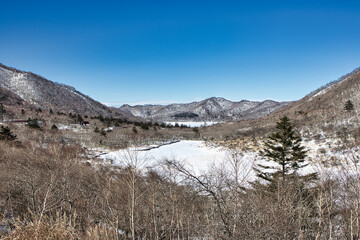 lake in winter