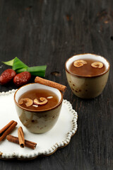 Korean Persimon Cinnamon Punch Sujeonggwa
