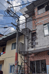 Fototapeta na wymiar Barrio La Iguaná - Medellín
