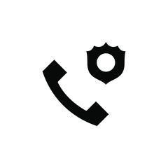 Call, Centre, Telephone Solid Icon, Vector, Illustration, Logo Template. Suitable For Many Purposes.