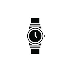 Clock, Timer, Time Solid Icon, Vector, Illustration, Logo Template. Suitable For Many Purposes.