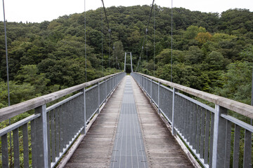 《宮城県・七ヶ宿町》やまびこ吊り橋