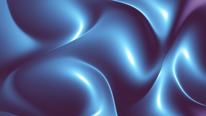 Abstract futuristic wavy background. Horizontal pattern with aspect ratio 16 : 9