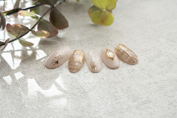 ネイルデザイン ネイルチップ ジェルネイル / nail tip sample