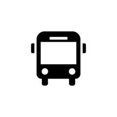 bus icon simple design vector