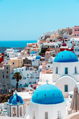 Oia Santorini, Greece Church Dome