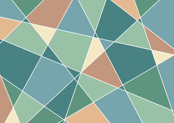Abstract stained glass background. mosaic pastel Template design for home decoration