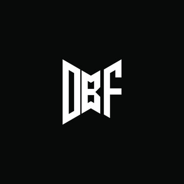 DBF letter logo creative design. DBF unique design