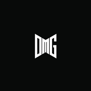 DMG letter logo creative design. DMG unique design