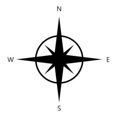 compass and map on white background look so beautiful 