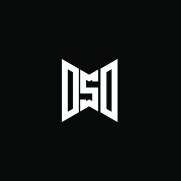DSD letter logo creative design. DSD unique design