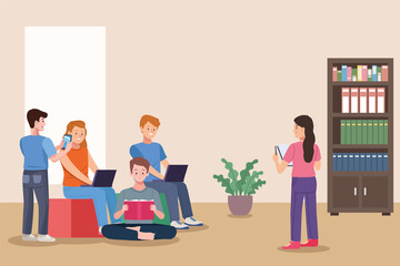 students group online