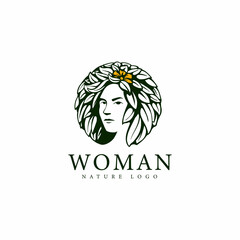 beauty feminine illustration for logo