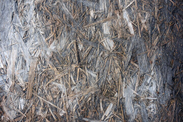 Background of old chipboard. Texture for design