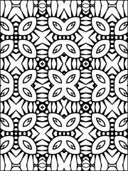 Floral Coloring Page KDP Interior 