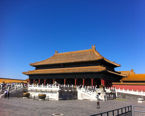 Obraz premium Pagoda at the imperial palace in Beijing