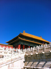 Pagoda at the imperial palace in Beijing
