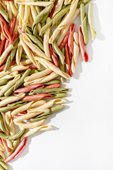 homemade pasta fusilli pugliesi tris