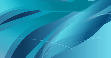 Abstract blue background with lines