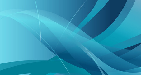 Abstract blue background with lines