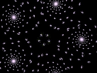 Imaginatory fractal abstract background Image