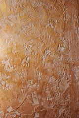 Texture of abstract golded patina wall