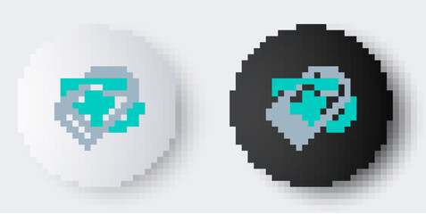 Obraz premium Line Discount percent tag icon isolated on grey background. Shopping tag sign. Special offer sign. Discount coupons symbol. Colorful outline concept. Vector