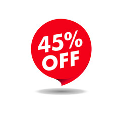 Sale of Special Offers and Discount Gradient Banner Template Vector Design. - stock vector