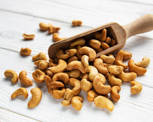 Tasty cashew nuts