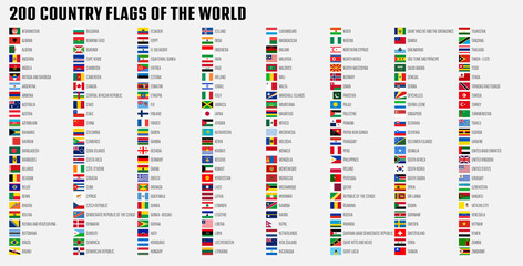 List of world country flags