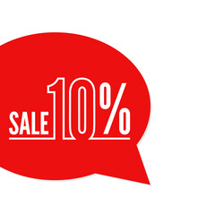 Vector background with speech bubble