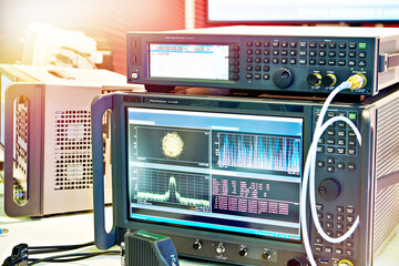Spectrum analyzers and signal generator