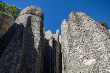 In the ancient city of Selge in Antalya, “Adam Kayalar,”means “Man Rocks” resemble several...