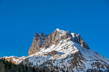 Vall&eacute;e &Eacute;troite at the border of Italy and French. Amazing landscape in daylight
