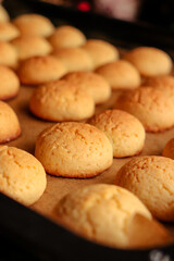 close up of cookies