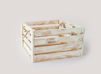 Wooden container crate box