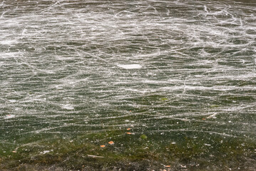 Winter season, landscape and nature. Freezing weather