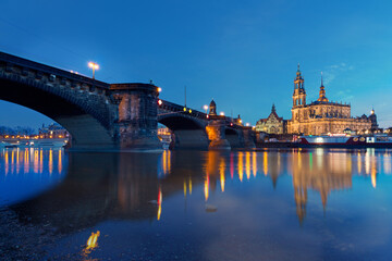 Panoramablick auf Dresden, Deutschland