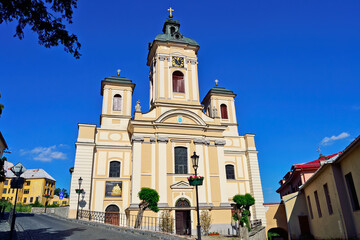 Fototapeta na wymiar Church in Banska Stiavnica, Slovakia