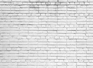 white brick wall