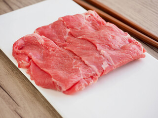 신선한 소고기, 요리재료, 음식, 단백질 