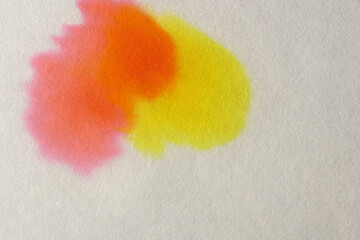 紙についたインクの滲み
